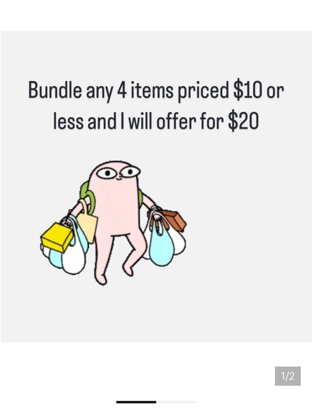 DEAL! Any 4 $5 items for $10 - Picture 2 of 4